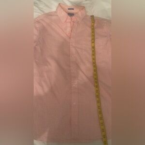 J CREW PINK GINGHAM SECRET WASH LARGE